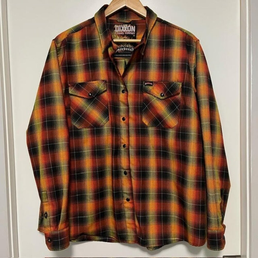 Dixxon Womens Hatebreed Flannel Shirt 2X
